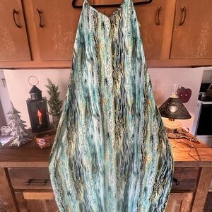 Flowy Multicolor Maxi Dress